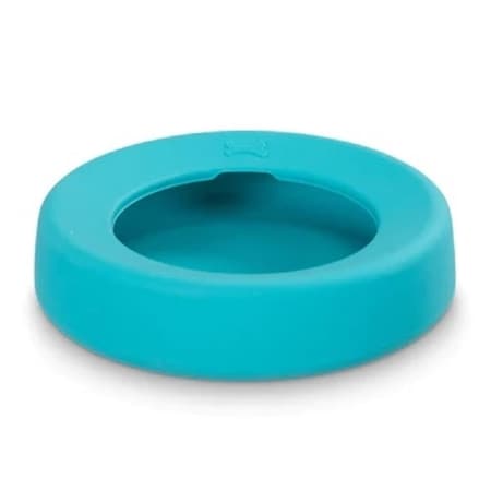 Messy Mutts Mess Dog Nonspill Bowl - Blue - 5.25 Cup, 6PK 628043607354